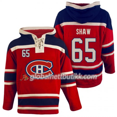 Montreal Canadiens Andrew Shaw 65 Rød Sawyer Hooded Sweatshirt - Herre